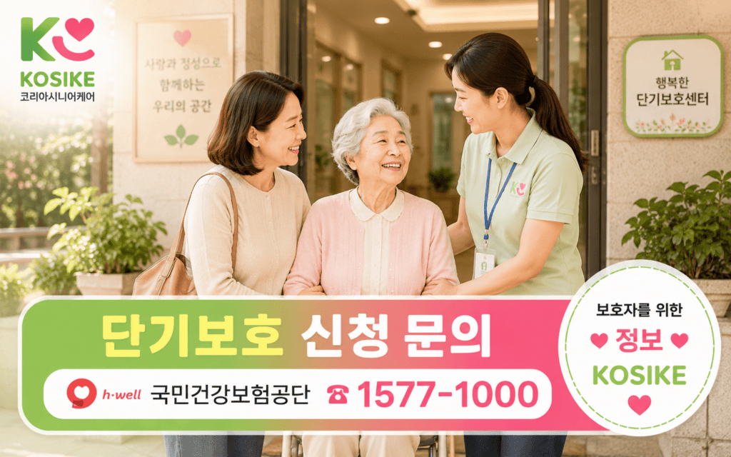 장기요양 단기보호 신청 국민건강보험공단 1577-1000