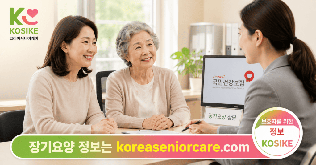 장기요양등급 신청 대행 더 궁금하다면 koreaseniorcare.com