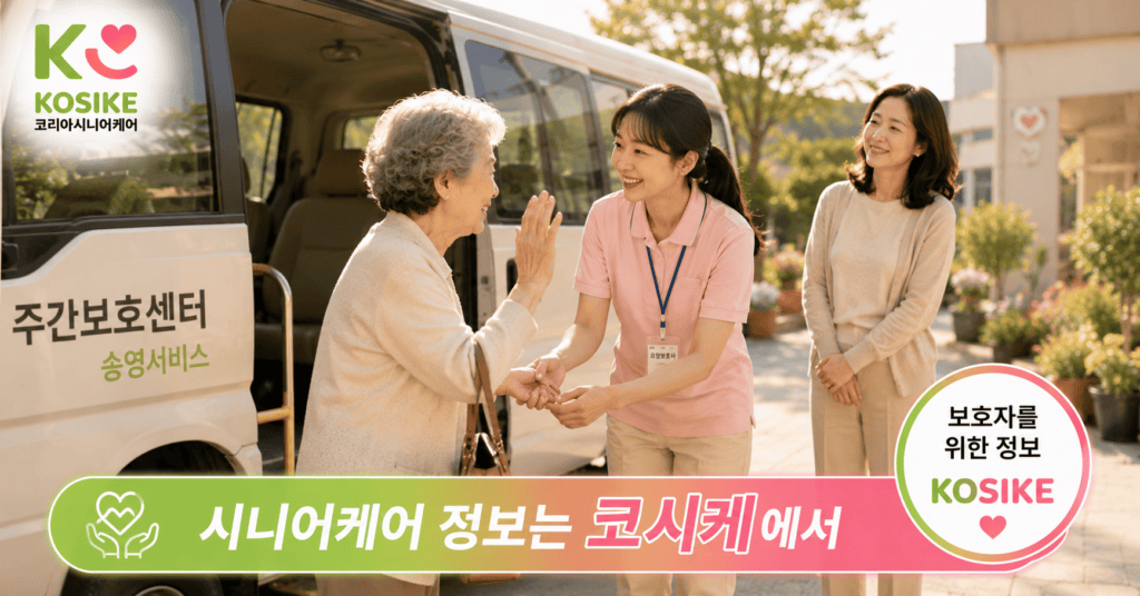 광주 주간보호센터 시니어케어 정보는 코시케에서